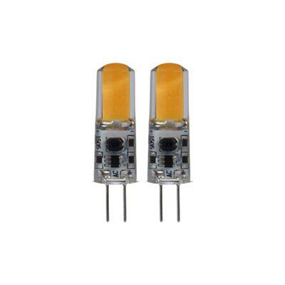 Diall G4 180lm Warm white LED Light bulb, Pack of 2