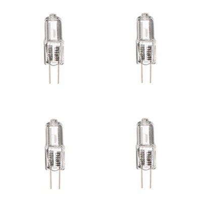 Diall G4 25W Capsule Halogen Dimmable Light bulb, Pack of 4