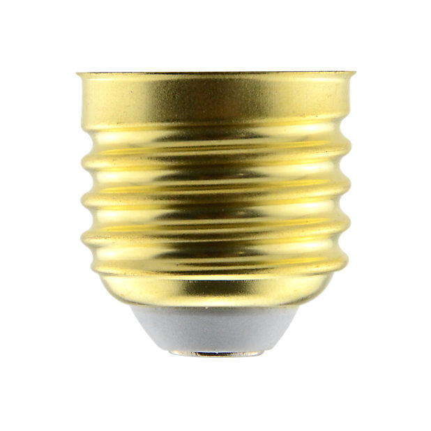 Diall G80 E27 5.5W 470lm Amber Globe Warm white LED filament Light bulb |  DIY at B&Q