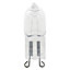 Diall G9 19W Capsule Warm white Halogen Dimmable Light bulb, Pack of 4