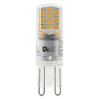 Diall G9 2W 300lm Capsule Warm white LED Light bulb, Pack of 2