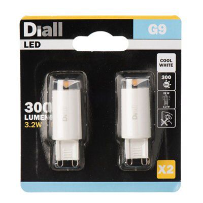 G9 led bulb on sale cool white b&q