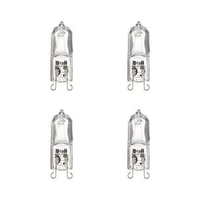 Diall halogen warm on sale white g9