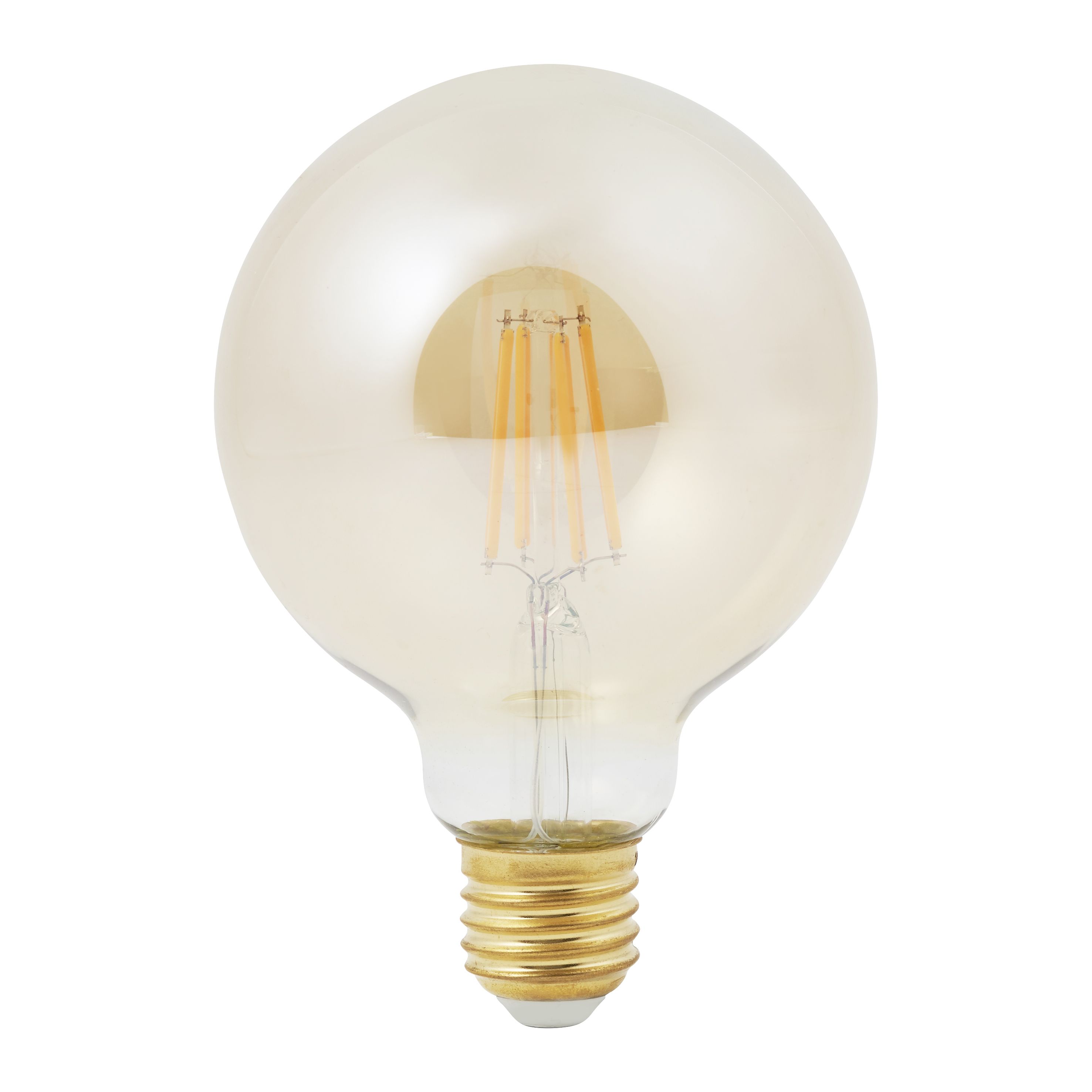 Ampoule LED Filament E27 4W 130 lm G95 Dimmable Spirale - Ledkia