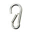 Diall Galvanised Zinc-plated Steel Spring snap hook (L)60mm
