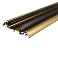 Diall Gold Polyvinyl chloride (PVC) Threshold seal, (L)914mm