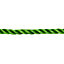 Diall Green Polypropylene (PP) Twisted rope, (L)50m (Dia)10mm