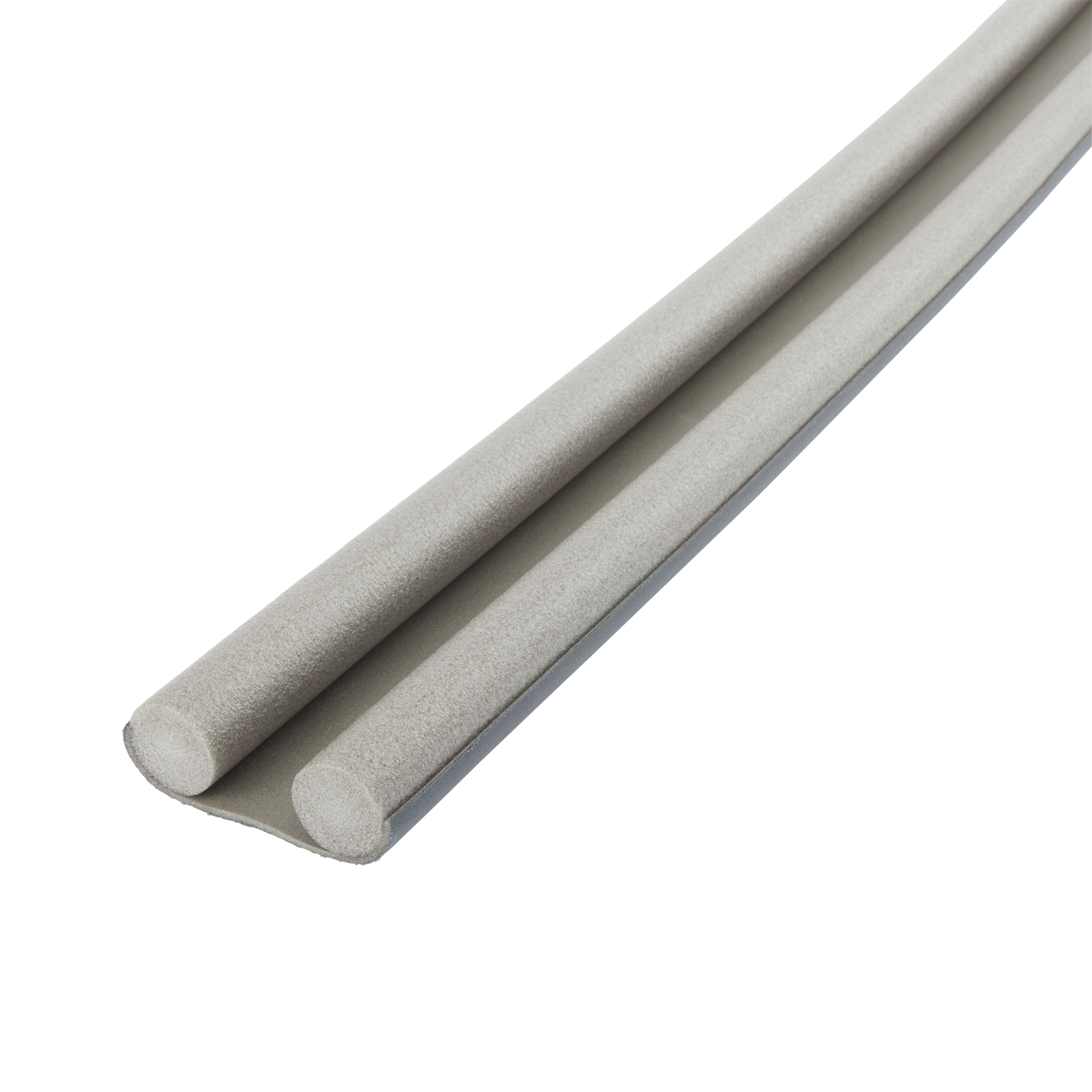 Diall Grey Foam Not self-adhesive Draught excluder, (L)1m