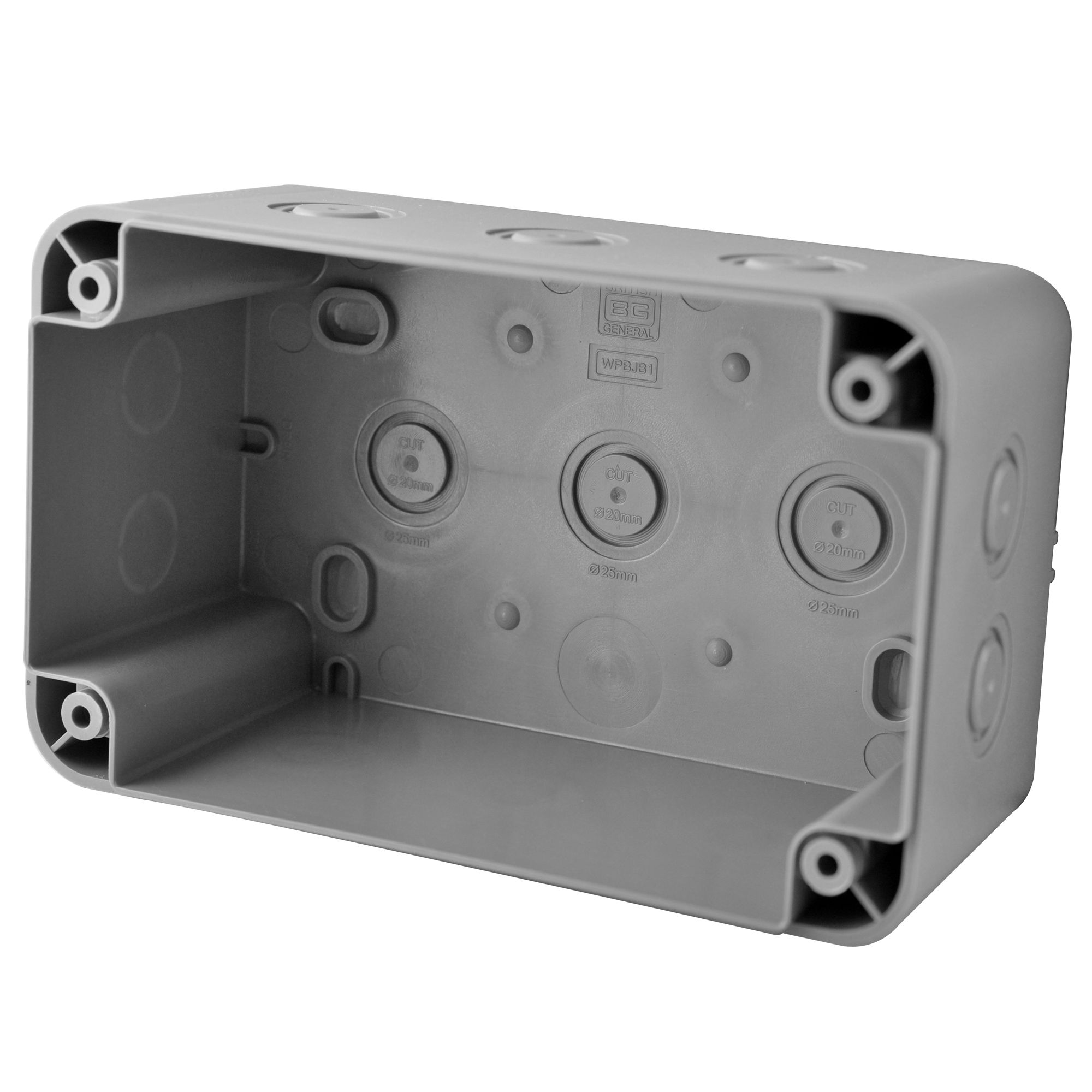 Diall Grey Junction box 111mm