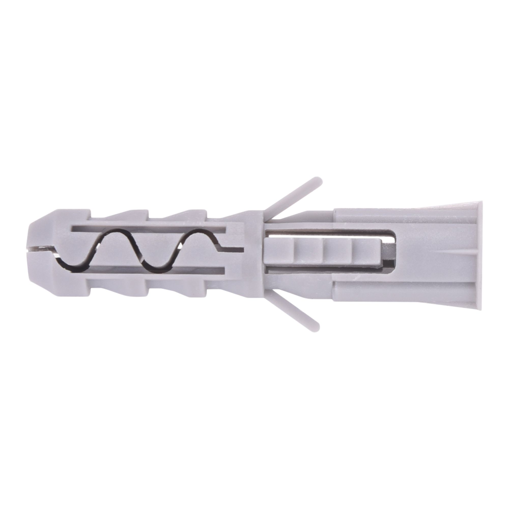 Diall Grey Nylon Wall plug (Dia)5mm (L)25mm, Pack of 100
