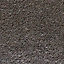 Diall Grey Plain printed Door mat, 75cm x 45cm