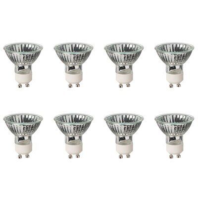 Diall GU10 28W Halogen Dimmable Light bulb, Pack of 8