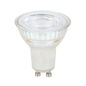Diall GU10 3.6W 345lm Clear Reflector spot Neutral white LED Dimmable Light bulb
