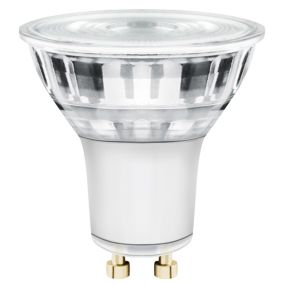 Diall GU10 3.6W 345lm Clear Reflector spot Neutral white LED Light bulb