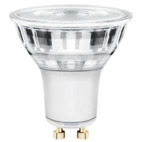 Diall GU10 3.6W 345lm Clear Reflector spot Warm white LED Dimmable Light bulb