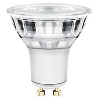 Diall GU10 3W 230lm Reflector Neutral white LED Light bulb