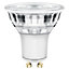 Diall GU10 3W 230lm Reflector Warm white LED Light bulb, Pack of 3