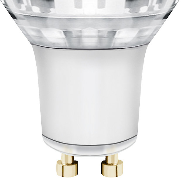 Diall GU10 4.5W 345lm Reflector Warm white LED Dimmable Light bulb, Pack of  3 | DIY at B&Q