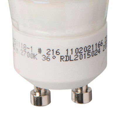 Diall GU10 5.3W 345lm Reflector LED Light bulb, Pack of 3