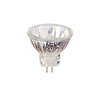 Diall GU4 17W Reflector Halogen Dimmable Light bulb, Pack of 3