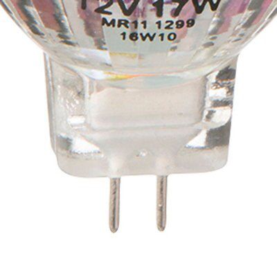 Diall GU4 17W Reflector Halogen Dimmable Light bulb, Pack of 3