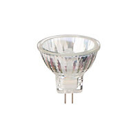 Diall GU4 28W Halogen Dimmable Light bulb, Pack of 3
