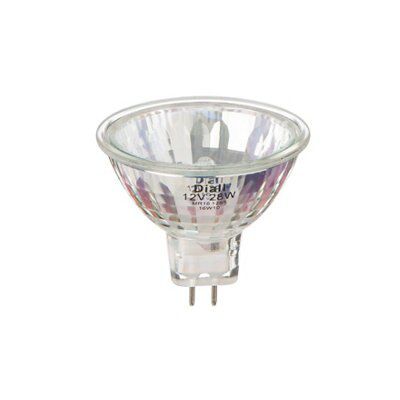 Diall Gu5.3 28w Reflector Halogen Dimmable Light Bulb, Pack Of 3 