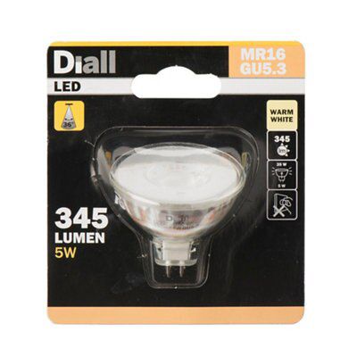 Diall GU5.3 5W 345lm LED Light bulb