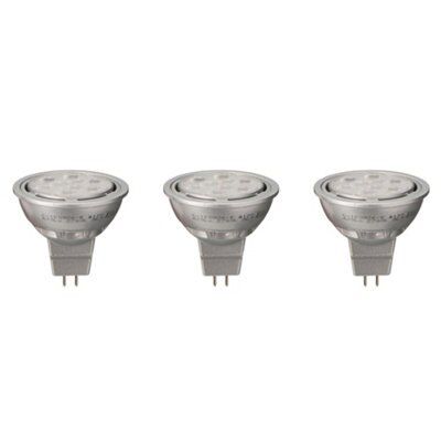 Diall GU5.3 8W 621lm Reflector LED Dimmable Light bulb, Pack of 3
