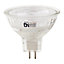 Diall GU5.3 8W 621lm Reflector Neutral white LED Light bulb, Pack of 3