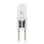 Diall GY6.35 40W Capsule Warm white Halogen Dimmable Light bulb, Pack of 4