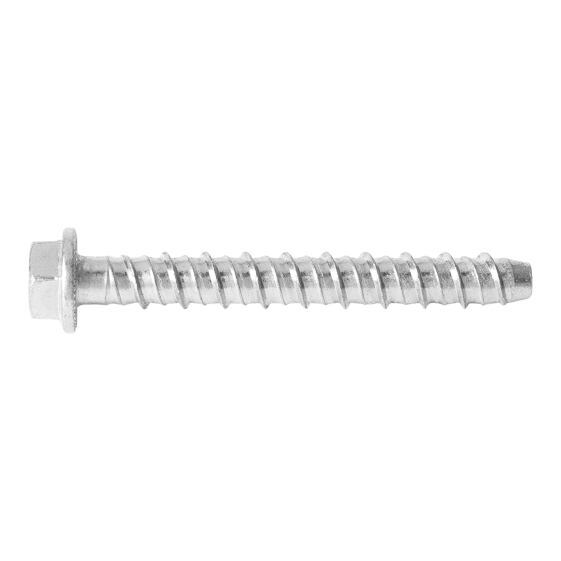 Diall Hex Steel Concrete screw (Dia)10mm (L)85mm, Pack of 10