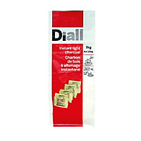 Diall Instant light charcoal, 5kg