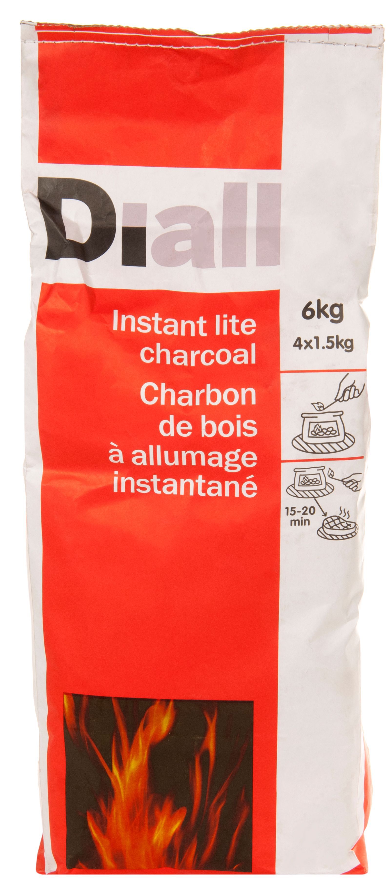 instant light charcoal