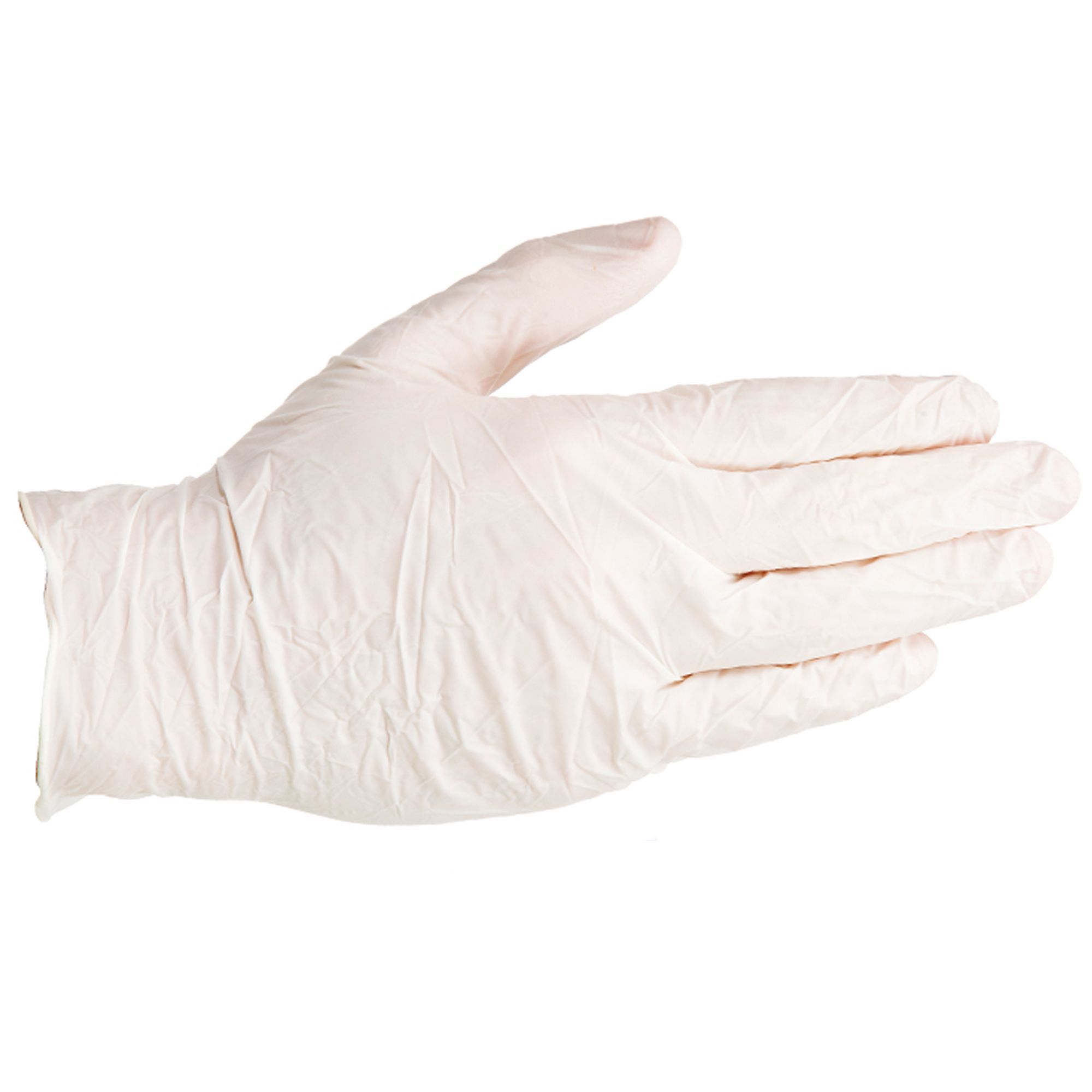 Diall Latex Disposable gloves, Large