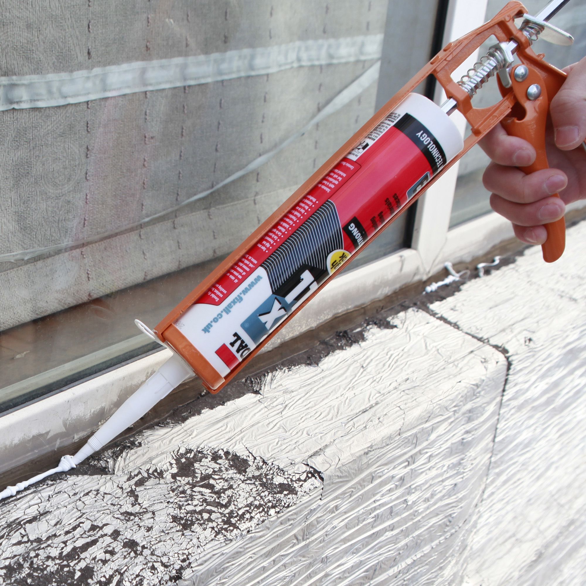 Diall Light duty Aluminium & carbon steel Sealant gun