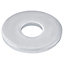 Diall M10 Carbon steel Flat Washer, Pack of 10