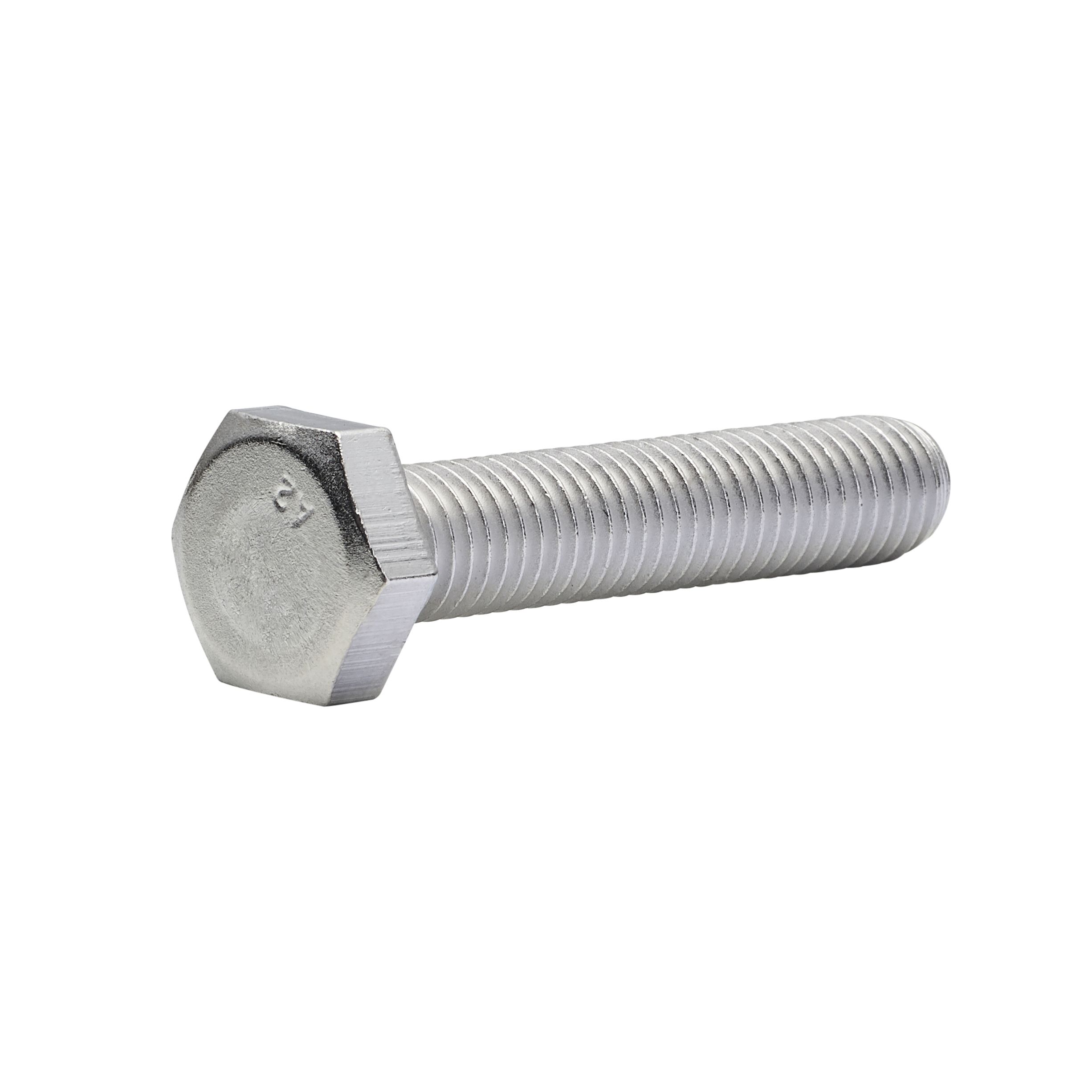 Diall M10 Hex A2 stainless steel Bolt & nut (L)50mm (Dia)10mm