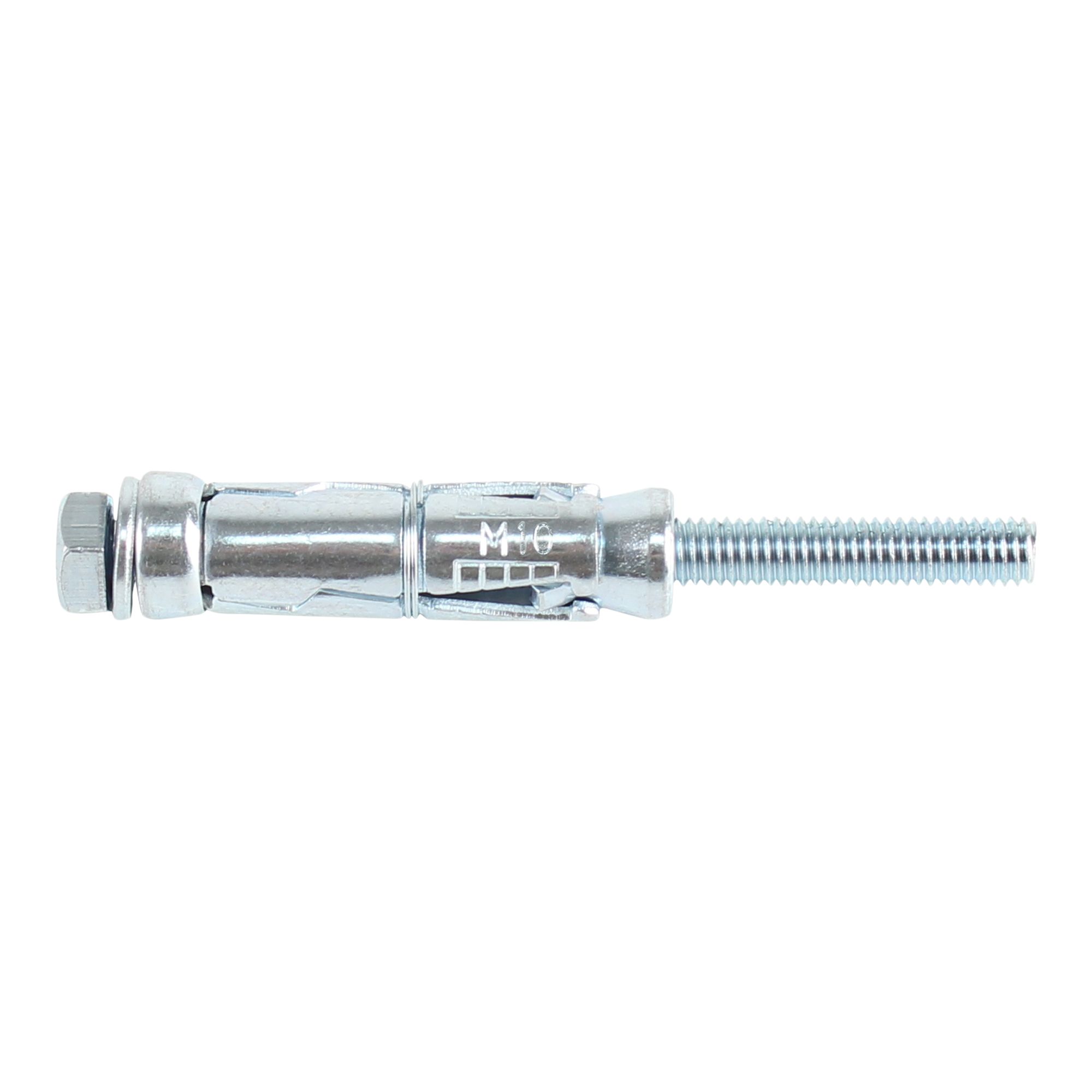 Diall M10 Hex Bolt Steel Shield anchor (L)115mm, Pack of 4
