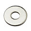 Diall M10 Stainless steel Large Flat Washer, (Dia)10mm, Pack of 10