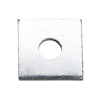 Diall M12 Carbon steel Square Washer, Pack of 5