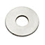 Diall M12 Stainless steel Large Flat Washer, (Dia)12mm, Pack of 10