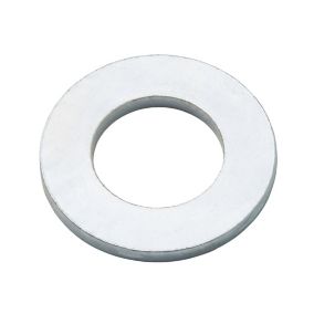 Diall M14 Carbon steel Flat Washer, (Dia)14mm, Pack of 20