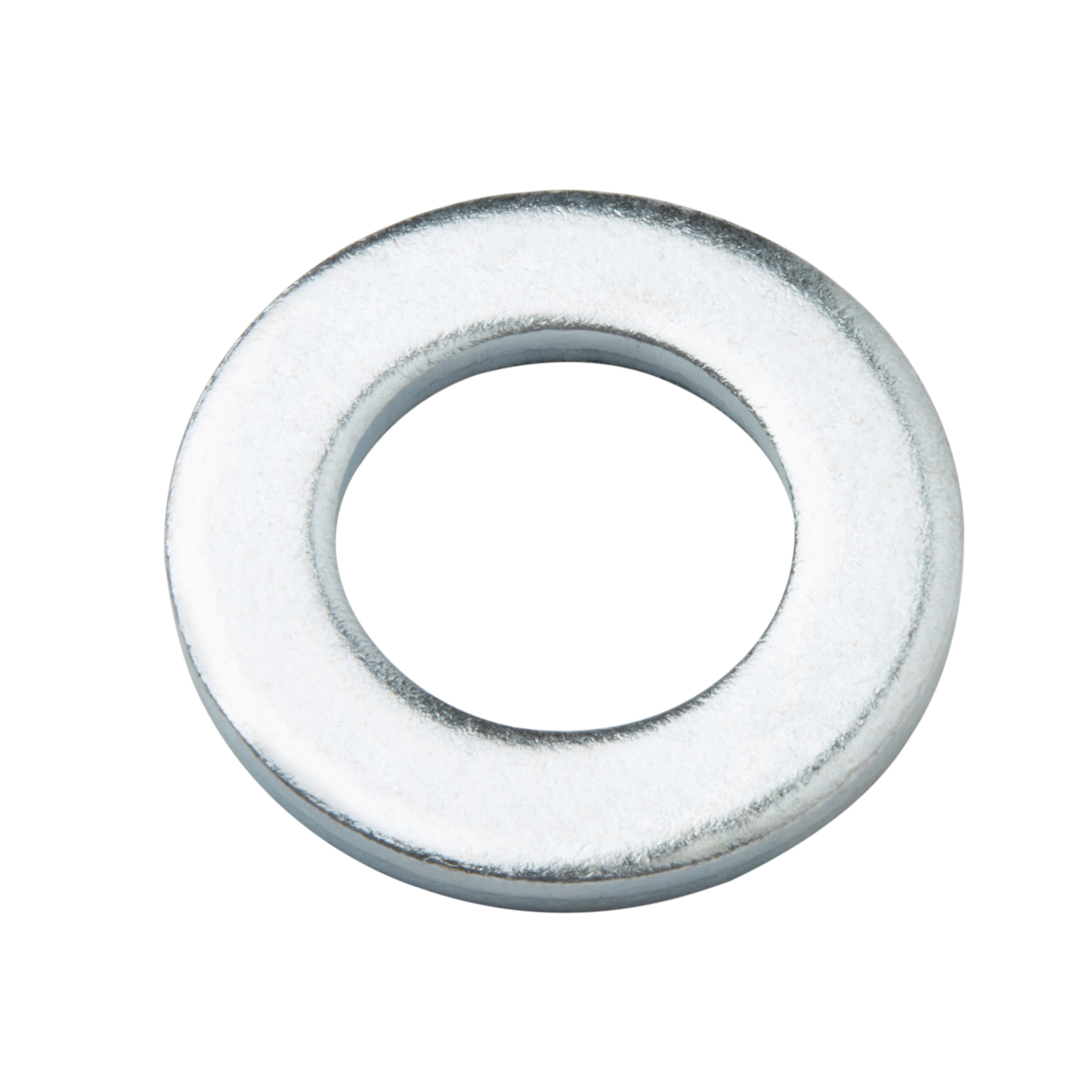 Diall M16 Carbon steel Flat Washer, (Dia)16mm, Pack of 20