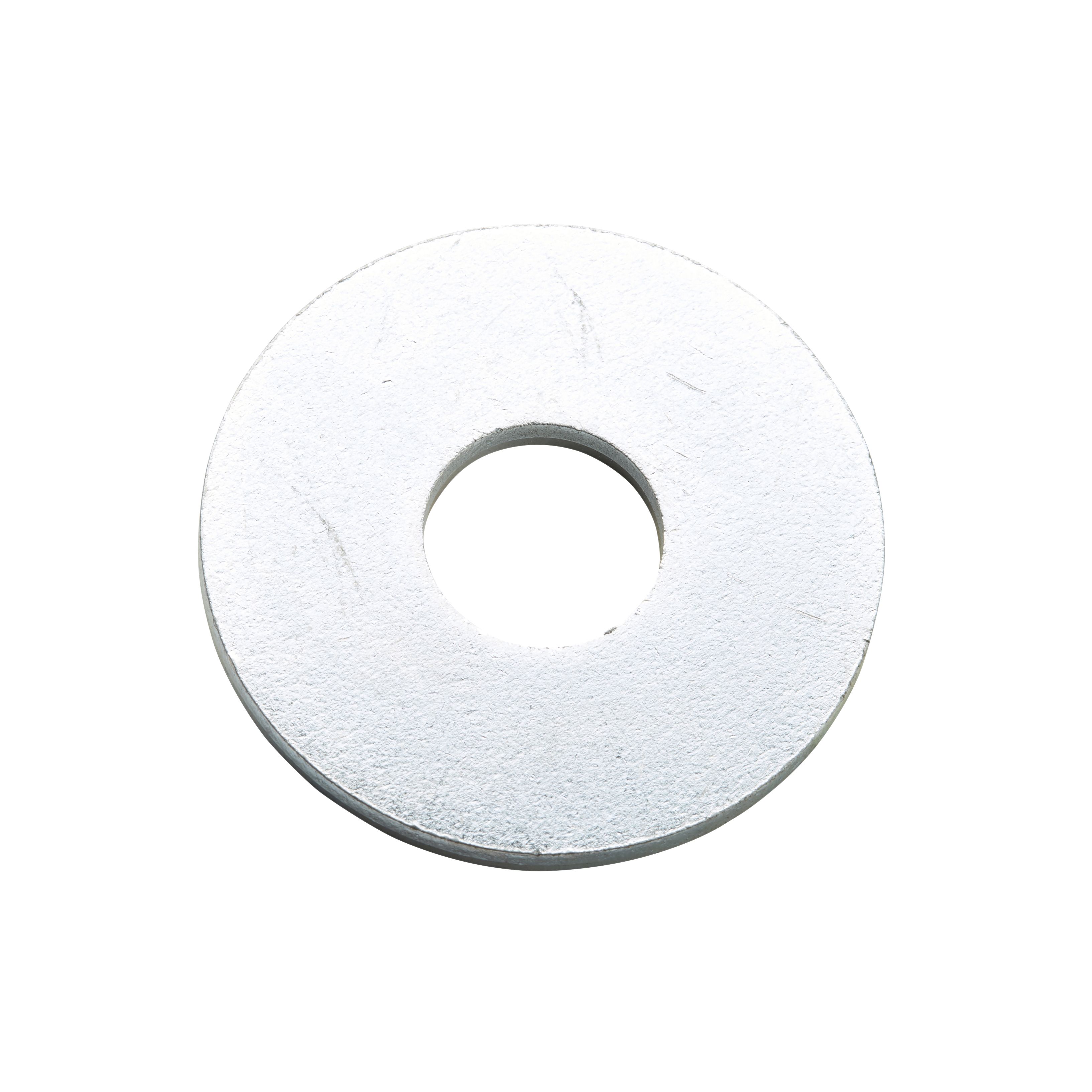 Diall M16 Carbon steel Flat Washer, (Dia)16mm, Pack of 5