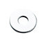 Diall M5 Carbon steel Flat Washer, (Dia)5mm, Pack of 100