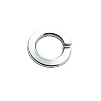 Diall M5 Steel Spring Washer, (Dia)5mm, Pack of 10