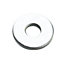 Diall M6 Carbon steel Flat Washer, Pack of 100