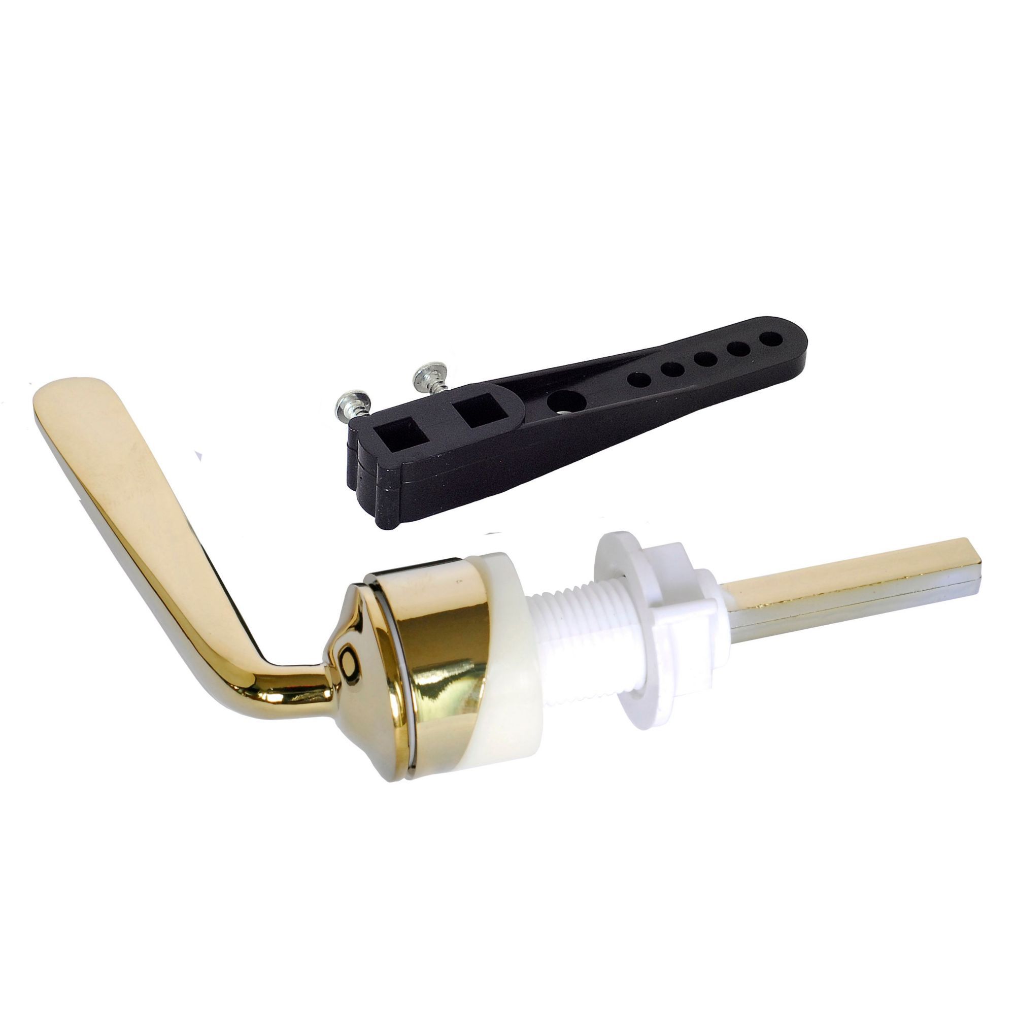 Diall Metal Gold effect Cistern lever