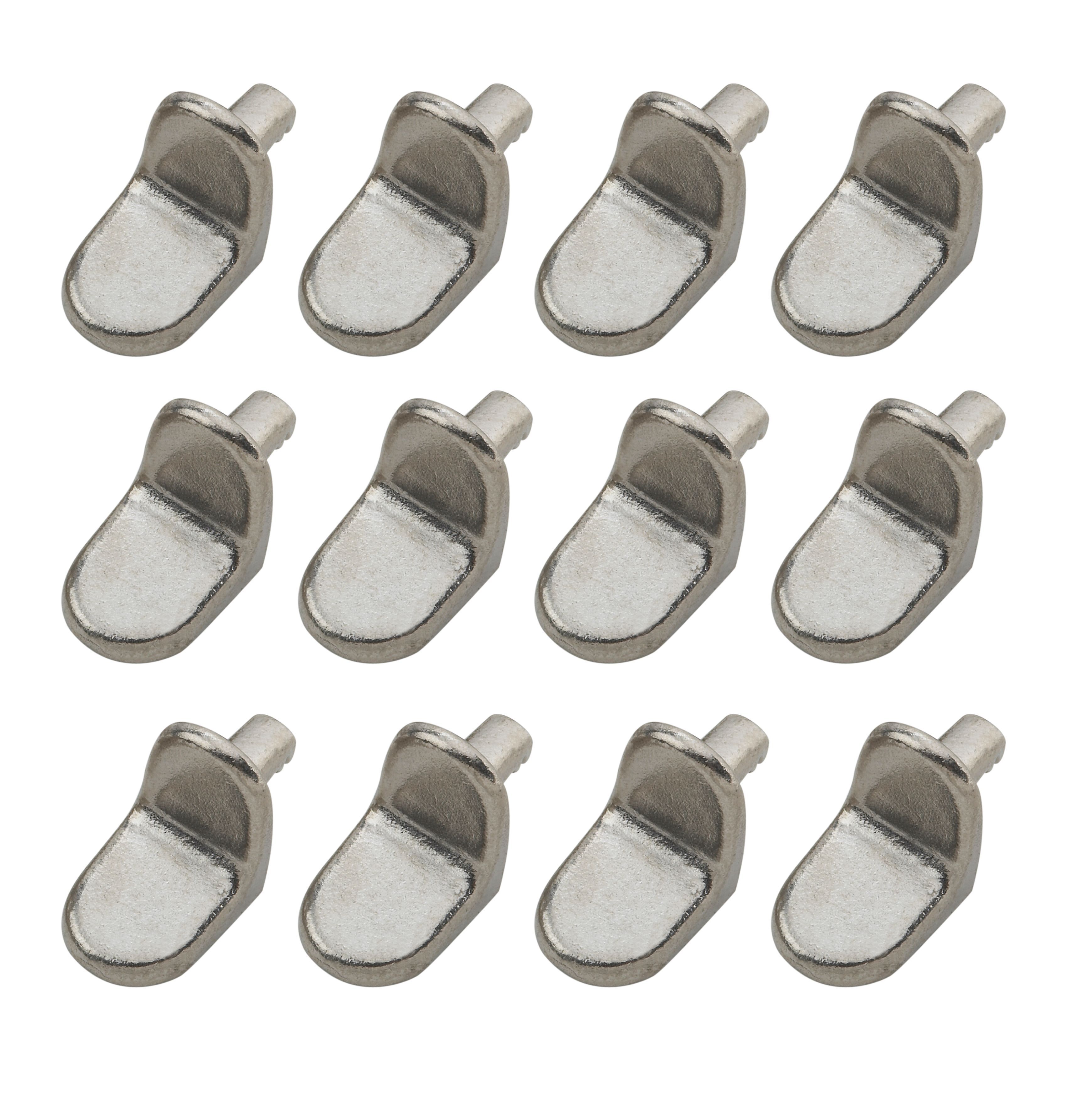 Diall Metal Shelf support (L)22.5mm, Pack of 12